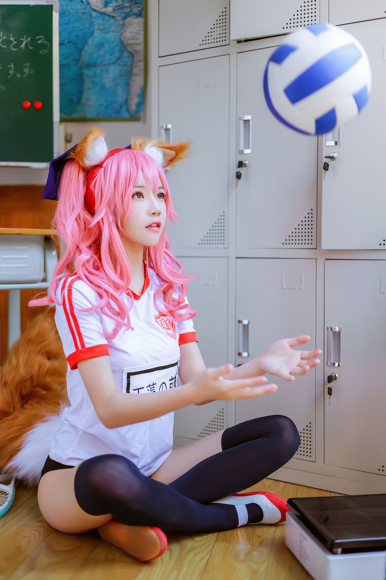 12 Cherry Neko Tamamo School 12