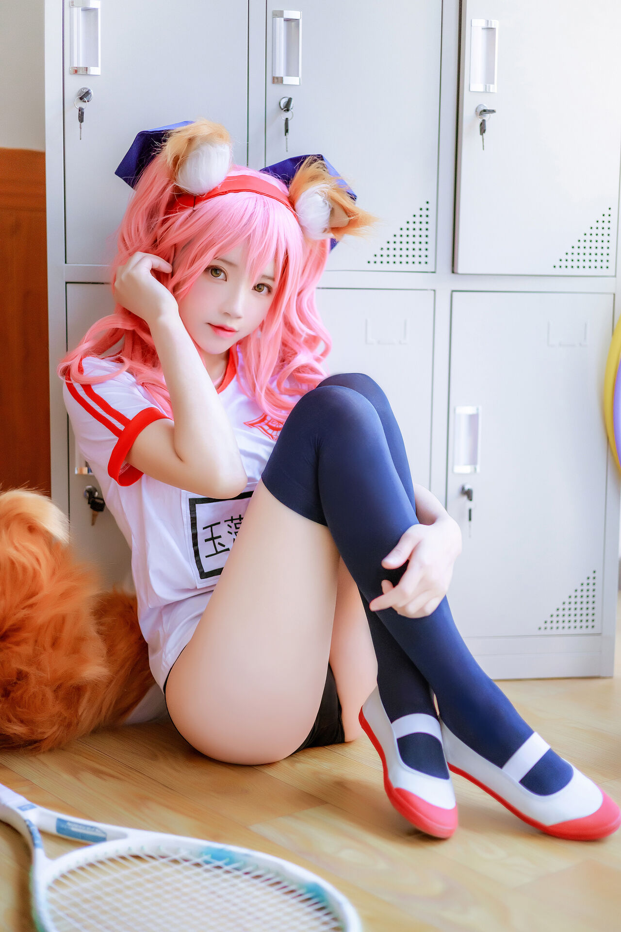 17 Cherry Neko Tamamo School 17