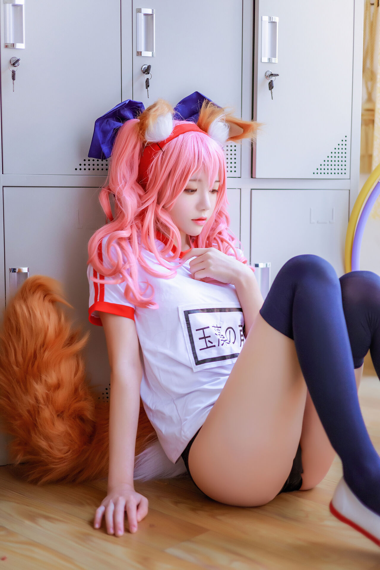 19 Cherry Neko Tamamo School 19