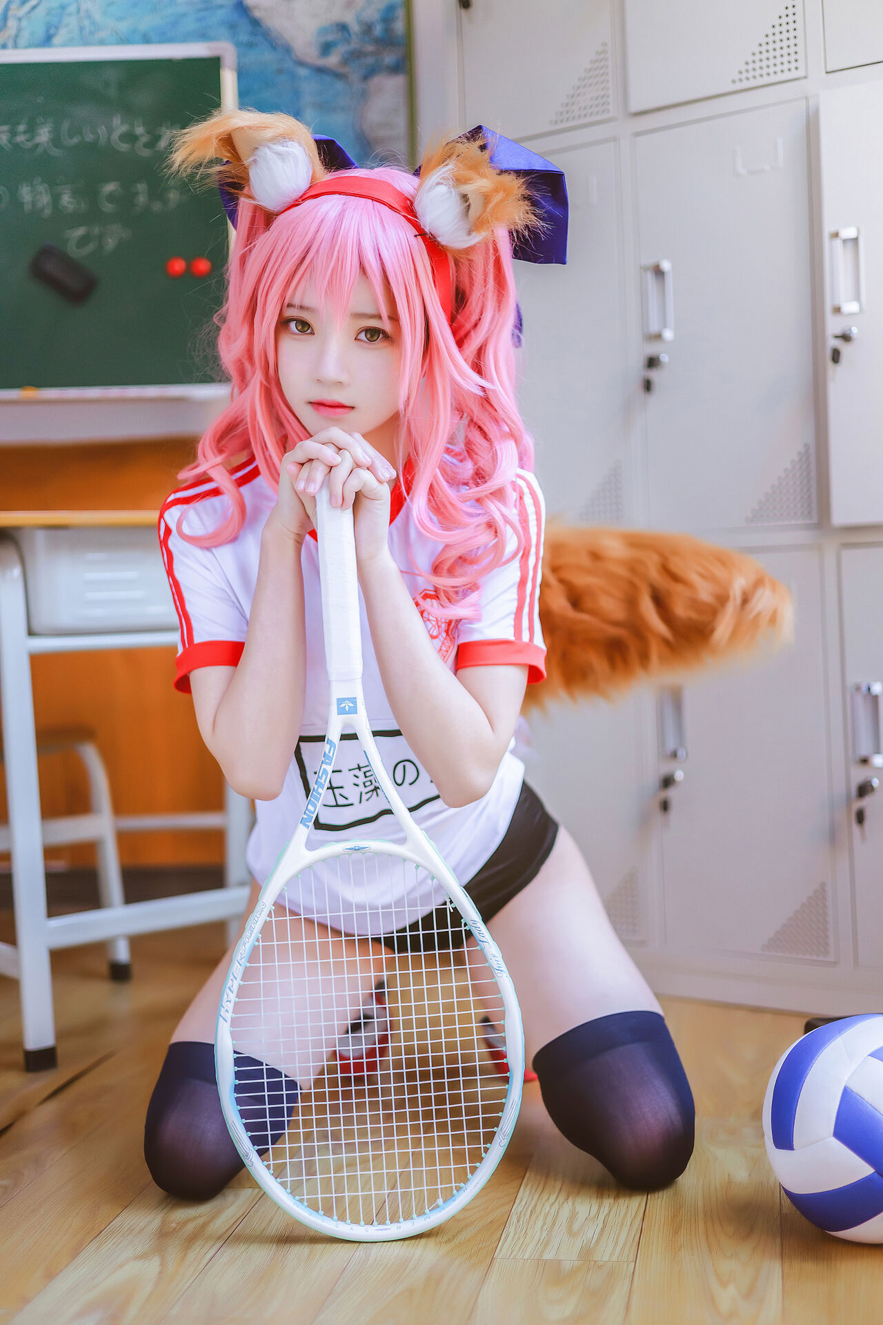 25 Cherry Neko Tamamo School 25