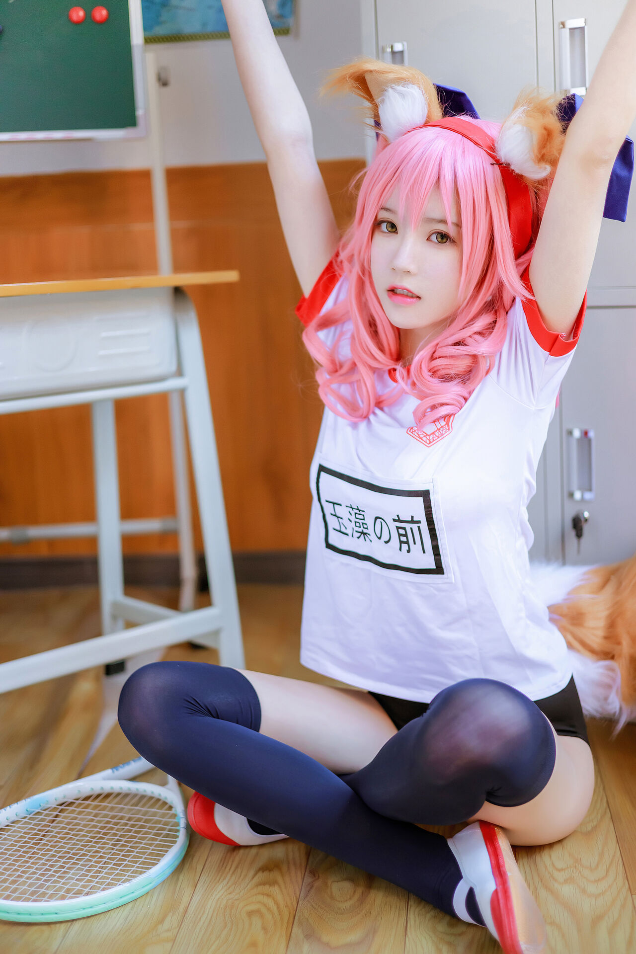 4 Cherry Neko Tamamo School 4